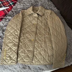 Burberry quilted coat